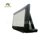 CE Custom Black PVC 10m Máy chiếu bơm hơi, Màn hình chiếu phim ngoài trời