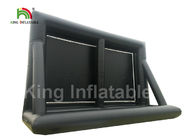 CE Custom Black PVC 10m Máy chiếu bơm hơi, Màn hình chiếu phim ngoài trời
